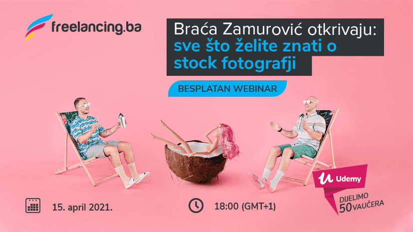 BESPLATAN WEBINAR: Braća Zamurović otkrivaju: sve što želite znati o stock fotografiji