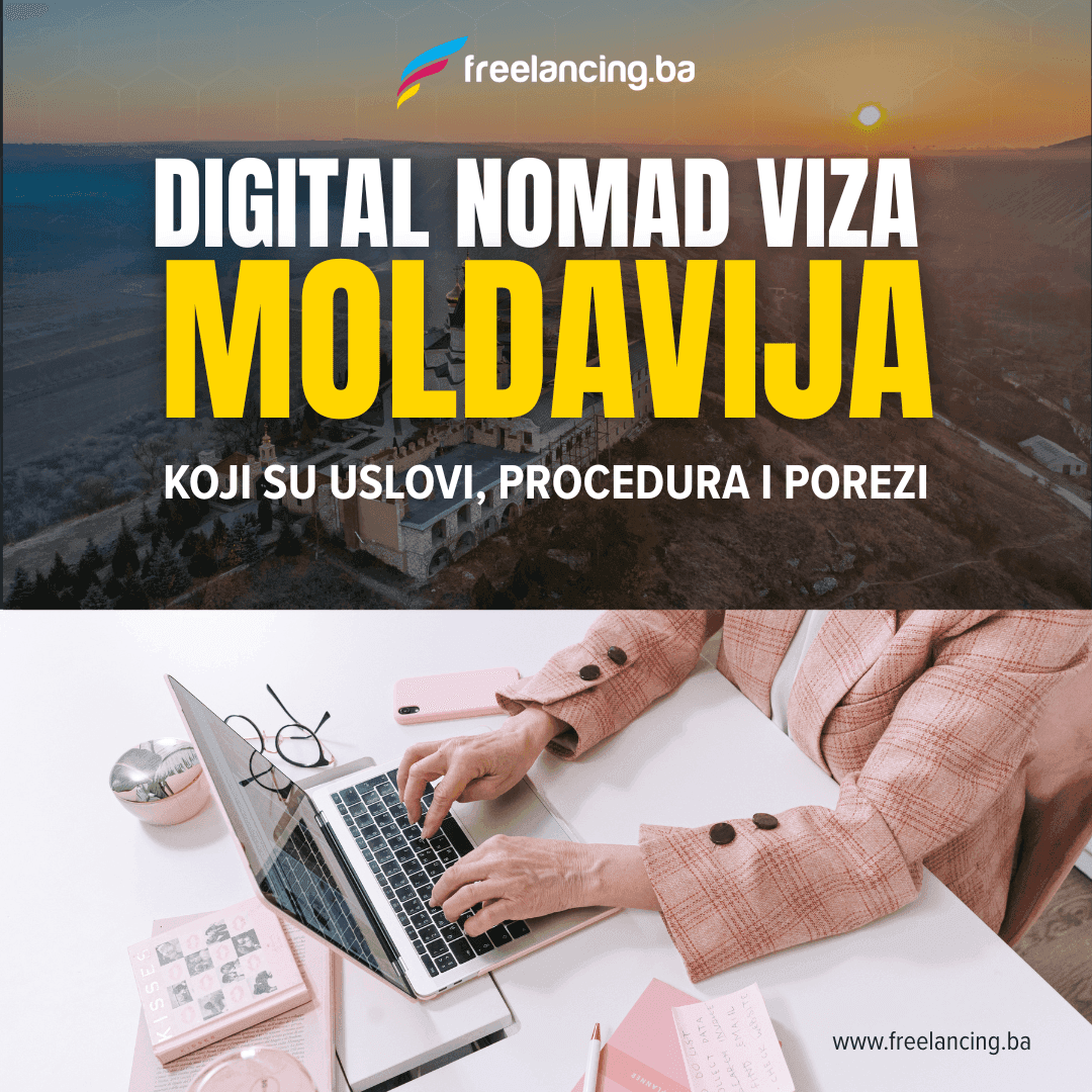 Digital Nomad Viza Moldavija 2025 - Uslovi, procedura i porezi