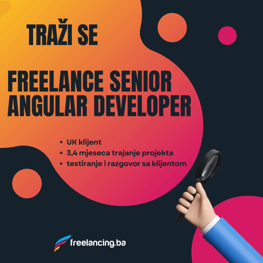 Tražimo Senior Angular Developera