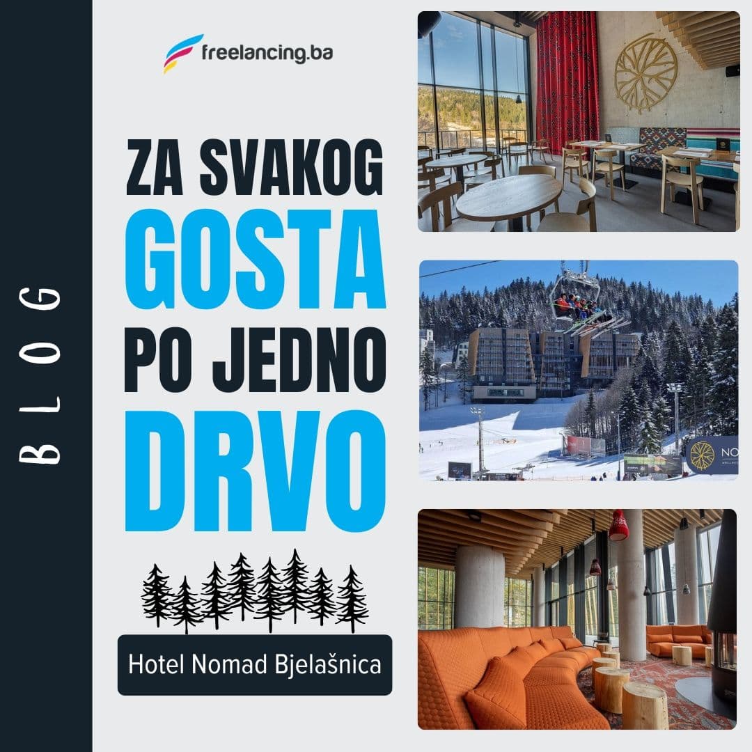 Pozitivna priča sa Bjelašnice: Hotel NOMAD za svakog gosta zasadi po jedno drvo