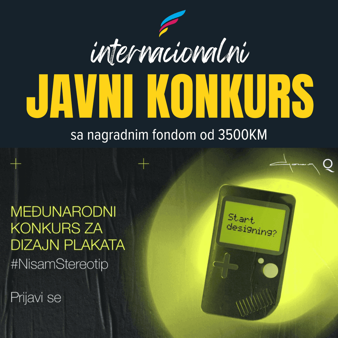 Međunarodni konkurs za dizajn plakata „Goran V. Janković“ na temu #nisamSTEREOTIP